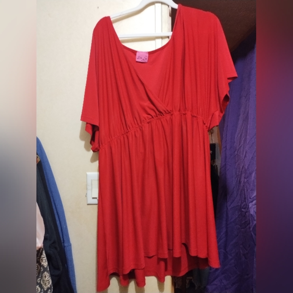 Little red party dress XL